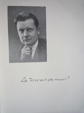 La terre va-t-elle mourir. RAOUL TOSCAN