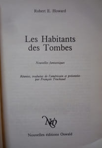 Les habitants des tombes