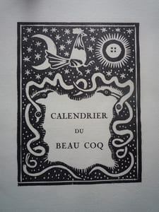 Calendrier du beau coq