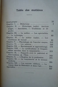 L'ouvrier maçon