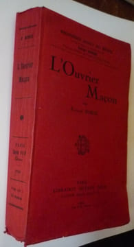 L'ouvrier maçon. Fernand BORIE