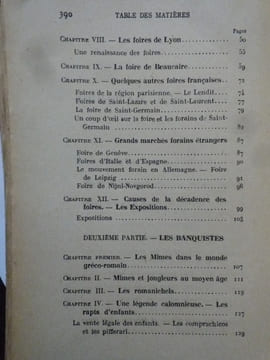 Les forains. Charles MALATO