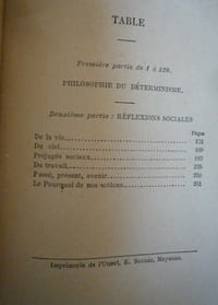 Philosophie du déterminisme