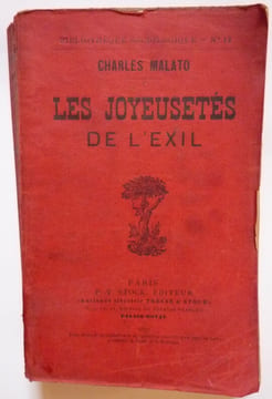 Les joyeusetés de l'exil. Charles MALATO