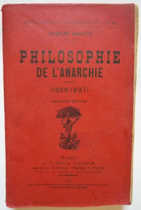 Philosophie de l'anarchie (1888 - 1897)