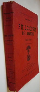 Philosophie de l'anarchie (1888 - 1897). Charles MALATO