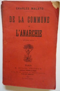 De la Commune à l'Anarchie. Charles MALATO