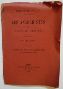 Les anarchistes et l'affaire Dreyfus