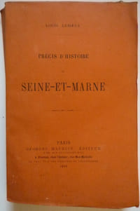 Précis d'histoire de Seine et Marne