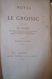 Notes sur le Croisic