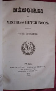 collection de mémoires relatifs à la révolution d'Angleterre
