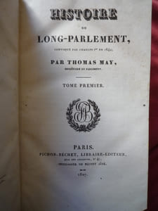 collection de mémoires relatifs à la révolution d'Angleterre
