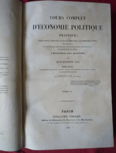 Cours complet d'économie politique pratique
