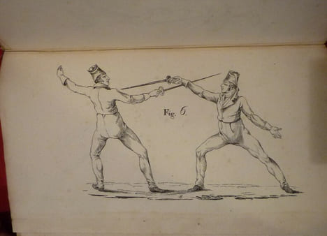 Traité d'escrime à pied et à cheval. Chevalier CHATELAIN