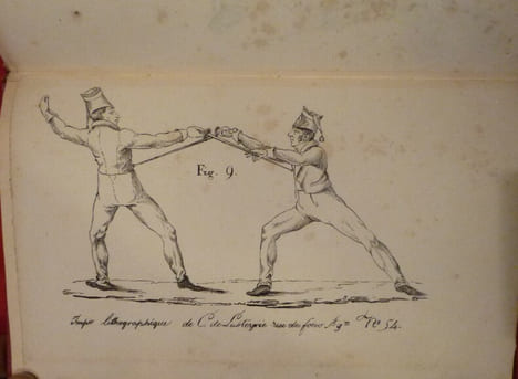 Traité d'escrime à pied et à cheval. Chevalier CHATELAIN
