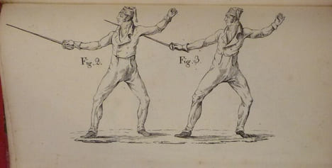 Traité d'escrime à pied et à cheval. Chevalier CHATELAIN