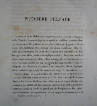 Collection de documents inédits sur l'histoire de France
Relations des ambassadeurs Vénitiens sur les affaires de France au XVI° siècle
. N. ...
