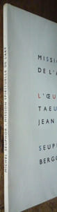 Mission spirituelle de l'art
à propos de l’œuvre de Sophie Taeuber-Arp et de Jean Arp