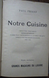 Notre cuisine