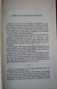 La flotte allemande de haute mer pendant la guerre mondiale