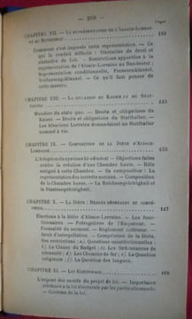 L'Alsace Lorraine et l'empire allemand 1871-1911. Robert BALDY