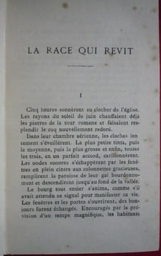 La race qui revit. Vicomte de Motey
