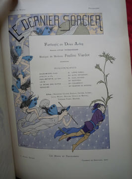 Les menus et programmes illustrés. Léon MAILLARD