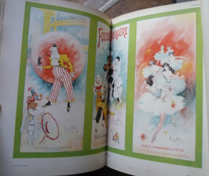 Les menus et programmes illustrés. Léon MAILLARD