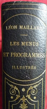 Les menus et programmes illustrés. Léon MAILLARD