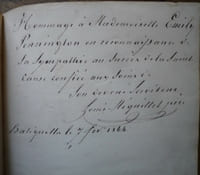 LESURQUES
SA JUSTIFICATION
