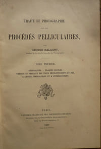 Traité de photographie par les procédés pelliculaires