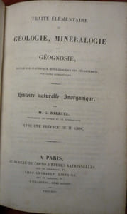 Traité élémentaire de géologie, minéralogie et géognosie
Histoire naturelle inorganique