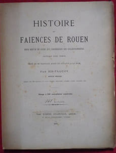 Histoire des faïences de Rouen