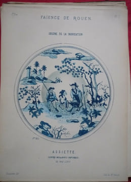 Histoire des faïences de Rouen. RIS-PAQUOT