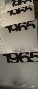 CARTES DE VŒUX 1965