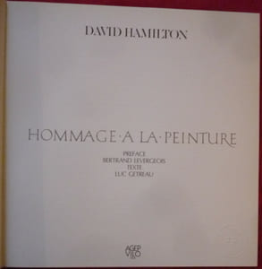 Hommage à la peinture
