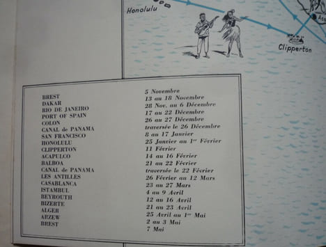 Croiseur Jeanne d'Arc
croisière 1951-1952. collectif