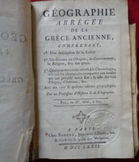 Géographie abrégée de la Grèce ancienne