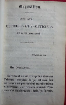 Avant-postes de cavalerie légères. F. DE BRACK