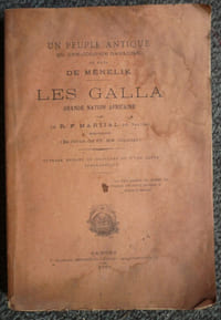 LES GALLA
Grande nation africaine