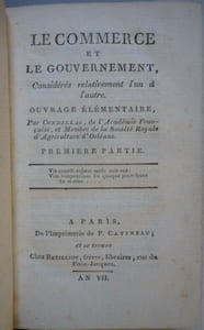 Le commerce et le gouvernement
considérés relativement l'un à l'autre