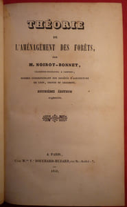 Théorie de l'aménagement des forêts