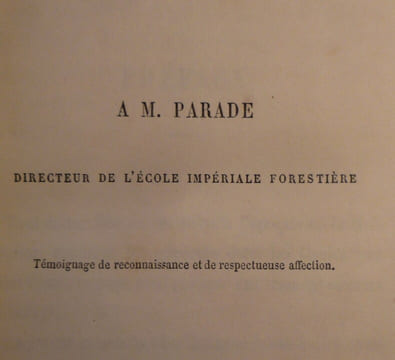 Etudes sur l'aménagement des forêts. L.TASSY