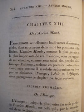 Cosmologie ou
Description générale de la Terre. C.A. WALCKENAER