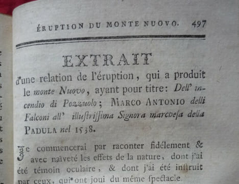 Lettres sur la minéralogie et sur divers autres objets de l'histoire naturelle de l' ITALIE. Ferber