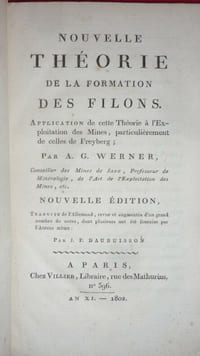 Nouvelle théorie de la formation des filons
Application de cette théorie à l'exploitation des mines , particulièrement de celles de Freyberg