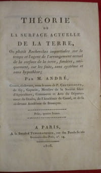 Théorie de la surface de la terre