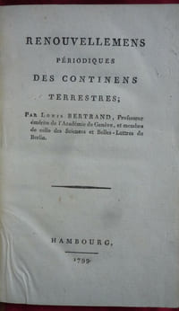 Renouvellemens périodiques des continens terrestres