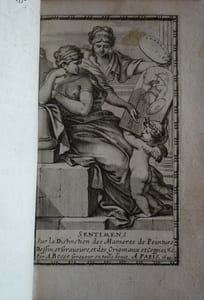 Sentimens sur la distinction des diverses manières de peinture, de dessein et gravures et des originaux d'avec leurs copies
Ensemble du choix des sujets, et des chemins pour arriver facilement et promptement à bien pourtraire
