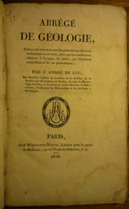 Abrégé de géologie